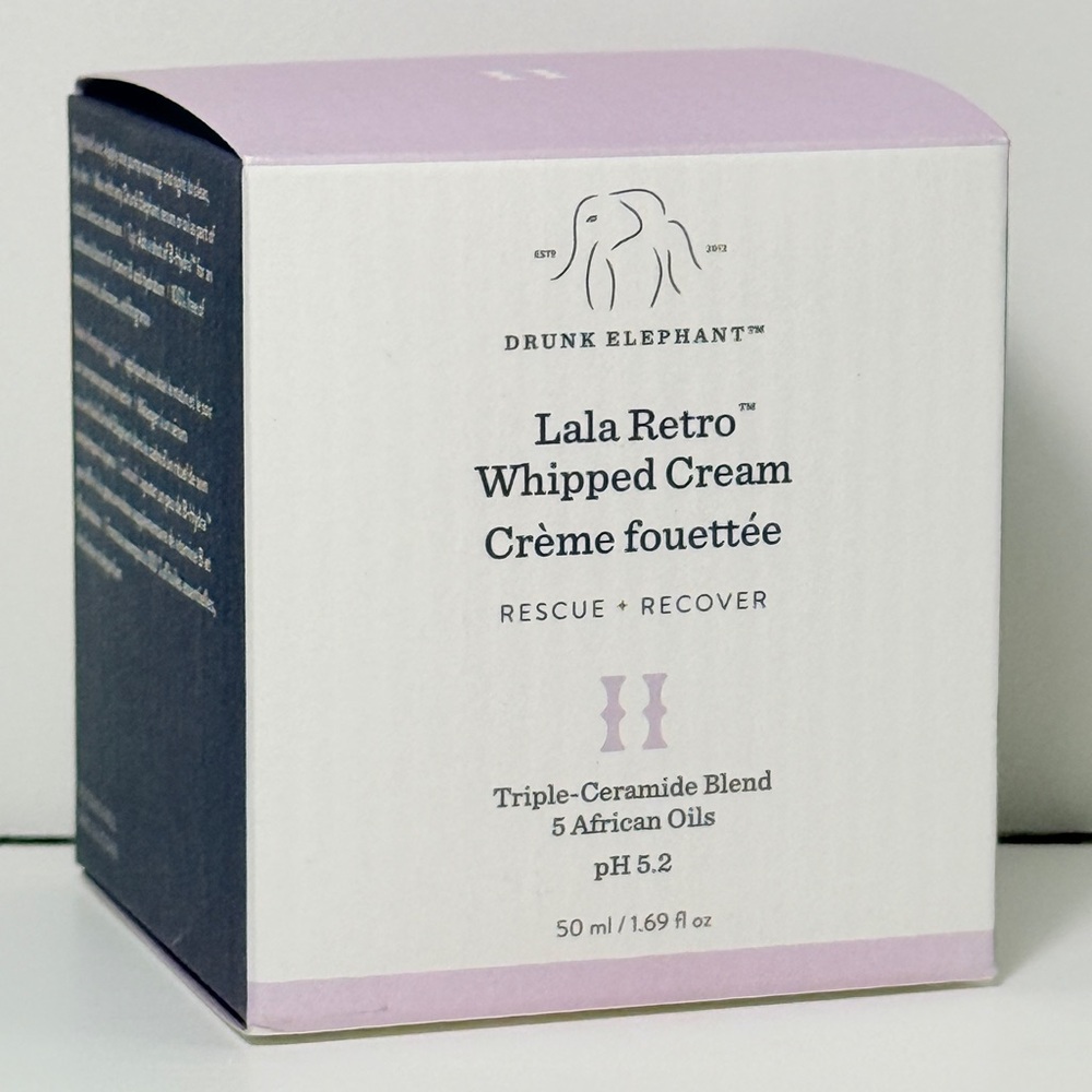 Drunk Elephant Lala Retro Whipped Cream - Triple Ceramide Blend - BRAND NEW